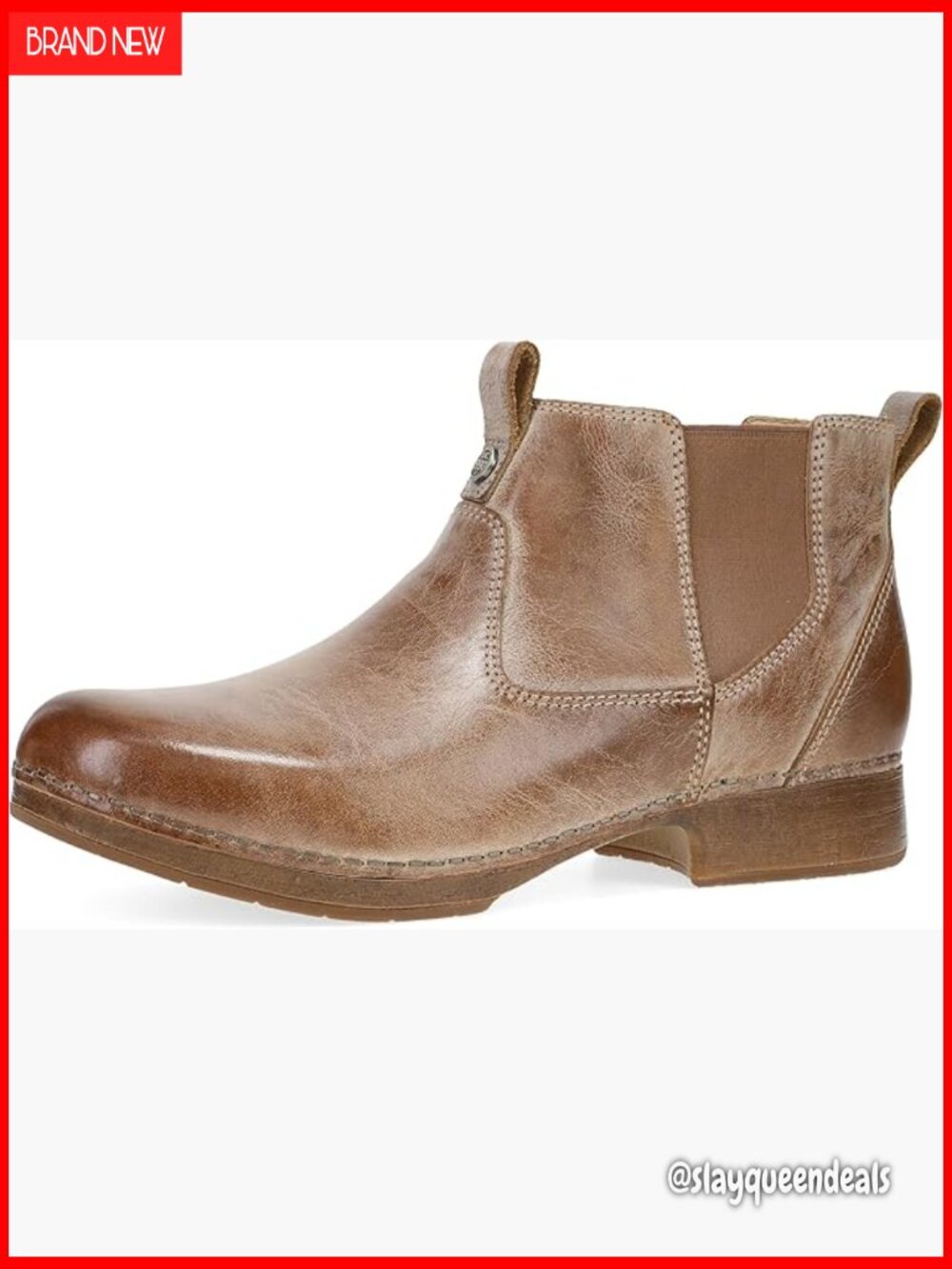 Leather Chelsea Boots Slip-On Ankle Boots All-Day Comfort Slip-Resistant